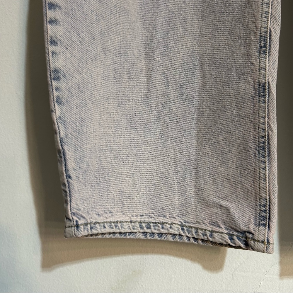 ARRANGE Sydney Denim Barrel Leg Cotton Jeans Light Purple 8 Baggy Utility Cargo - Picture 2 of 9